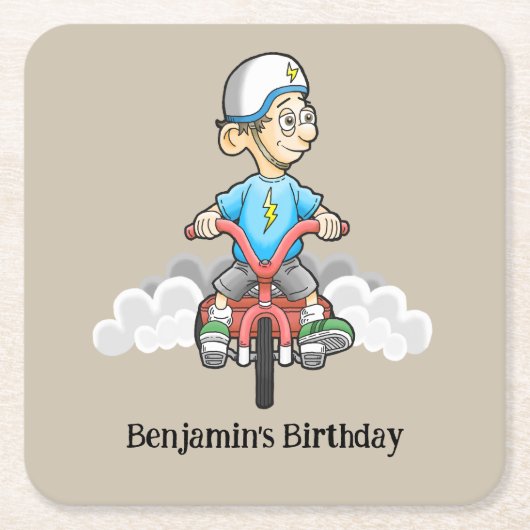 Alle bikers bellen kartonnen onderzetters (Voorkant)