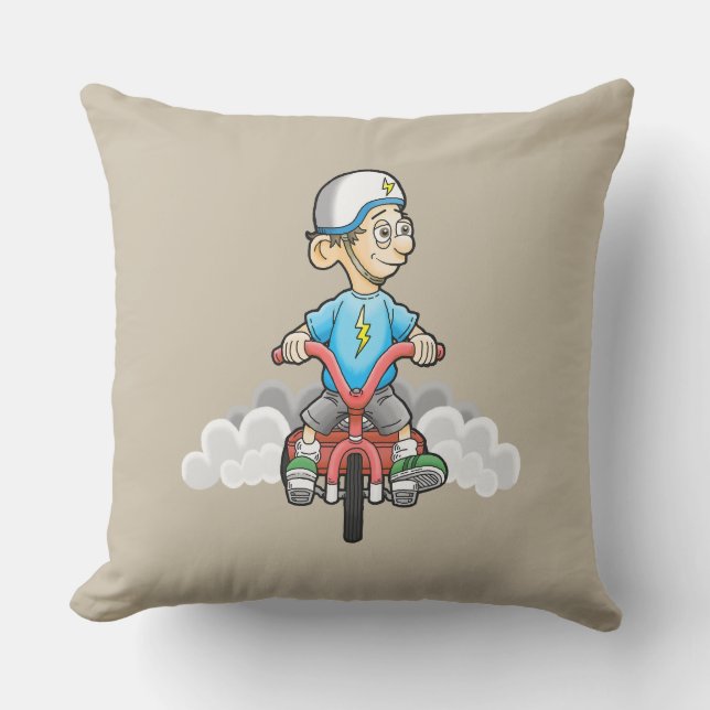 Alle bikers bellen kussen (Voorkant)