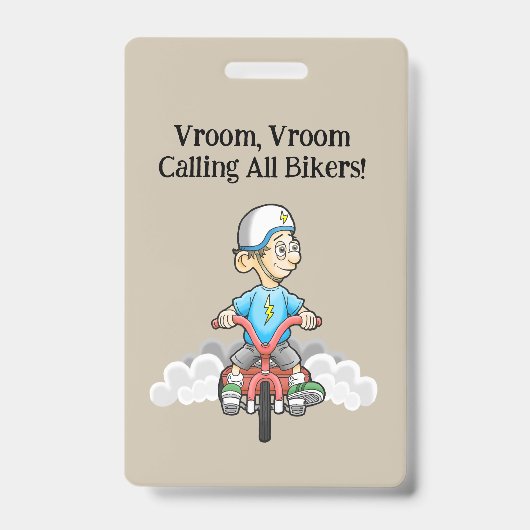 Alle Bikers Komen Aangereden Badge (Voorzijde)