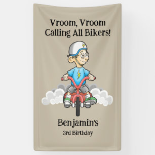 Alle Bikers Komen Spandoek