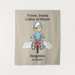 Alle Bikers Komen Wandkleed