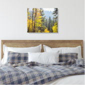 Alle bladeren van het meer van het schilderachtige canvas afdruk (Insitu (Slaapkamer))