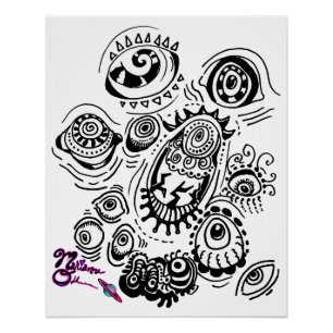 Alle blikken op jou M13 Art Poster