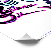 Alle blikken op jou M13 Color Art Poster (Hoek)