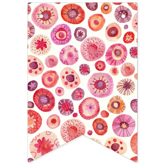 Alle bloemen vlaggetjes (Eerste vlag)