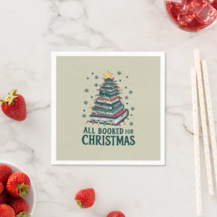 Alle boeken gereserveerd voor kerstcadeau voor bib servet