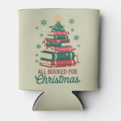 Alle boeken voor de kerstbibliothecaris Book Lover Blikjeskoeler (Voorkant)