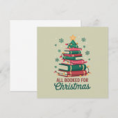 Alle boeken voor de kerstbibliothecaris Book Lover Kaart (Voorkant / Achterkant)