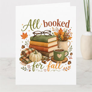 Alle boeken voor herfstboeken Coffee Cozy Herfst  Kaart