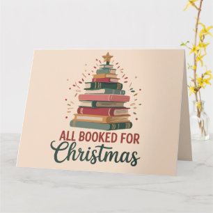 Alle boeken voor Kerst Boekenboom Kerstmis Leraar Kaart