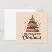 Alle boeken voor kerstboom kerstleraar kaart (Voorkant / Achterkant)