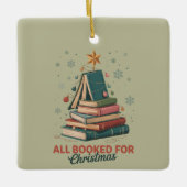 Alle boeken voor kerstboom kerstleraar keramisch ornament (Voorkant)