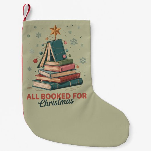 Alle boeken voor kerstboom kerstleraar kleine kerstsok (Voorkant)