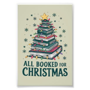 Alle boeken voor kerstcadeau voor bibliothecaris l foto afdruk