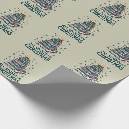 Alle boeken voor kerstcadeau voor Librarian Lover Cadeaupapier (Hoek)