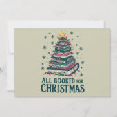 Alle boeken voor kerstcadeau voor Librarian Lover Feestdagenkaart (Voorkant)