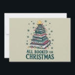 Alle boeken voor kerstcadeau voor Librarian Lover Feestdagenkaart<br><div class="desc">Alles geboekt voor kerstcadeau voor Librarian Bookworm Book Lovers</div>