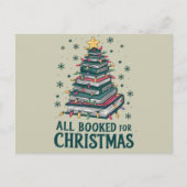 Alle boeken voor kerstcadeau voor Librarian Lover Feestdagenkaart (Voorkant)