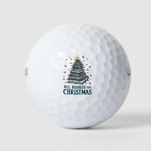 Alle boeken voor kerstcadeau voor Librarian Lover Golfballen (Voorkant)