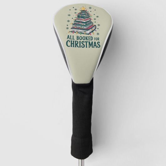 Alle boeken voor kerstcadeau voor Librarian Lover Golfheadcover (Voorkant)