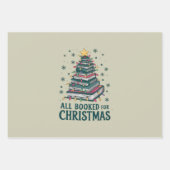 Alle boeken voor kerstcadeau voor Librarian Lover Inpakpapier Vel (Voorkant)