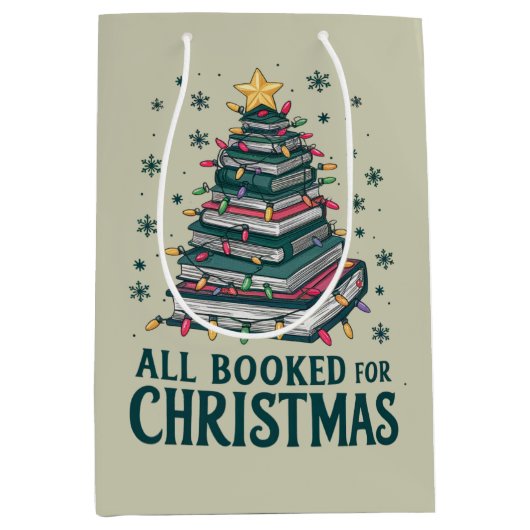 Alle boeken voor kerstcadeau voor Librarian Lover Medium Cadeauzakje (Voorkant)