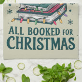 Alle boeken voor kerstcadeau voor Librarian Lover Theedoek (Gevouwen)