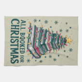 Alle boeken voor kerstcadeau voor Librarian Lover Theedoek (Horizontaal)