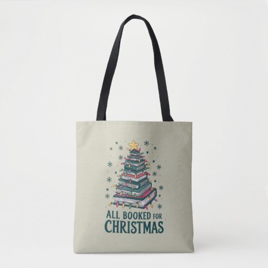 Alle boeken voor kerstcadeau voor Librarian Lover Tote Bag (Voorkant)