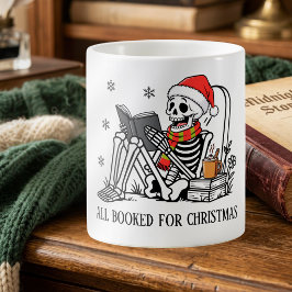 Alle boeken voor Kerstmis Grappige Leesskelet  Koffiemok