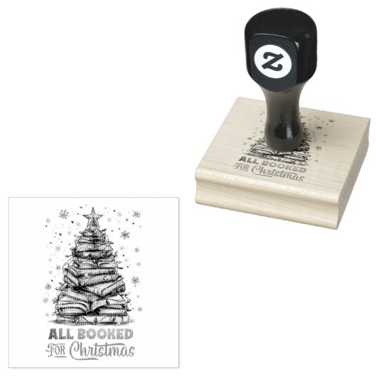 Alle boeken voor Kerstmis klaar Rubberstempel (Gestempeld)