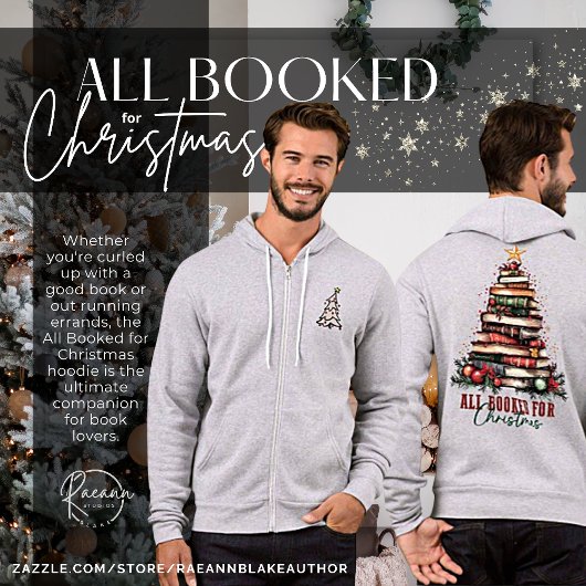 Alle boeken voor Kerstmis Unisex Tri-Blend Hoodie