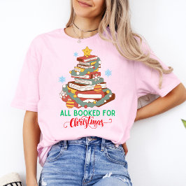 Alle boeken voor Kerstmis Vrolijk cadeau Vakantie  T-shirt