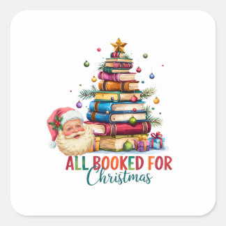 Alle boeken voor Kerststickers | Feestelijke cadea Vierkante Sticker