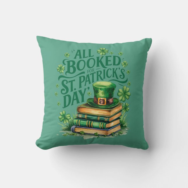 Alle boeken voor St. Patrick's Day Kussen (Voorkant)