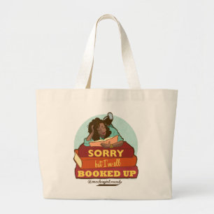 Alle boekenzak grote tote bag
