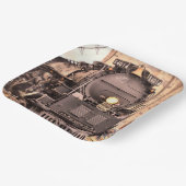 Alle Borden voor treinpapier Papieren Bordje (Gebogen)