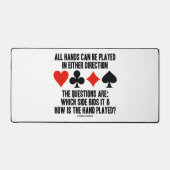 Alle (Brug) handen kunnen één van beide richting w Bureaumat (Voorkant)