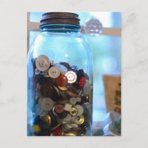 Alle Buttonnen in de Ball-pot met een zinkdeksel Briefkaart