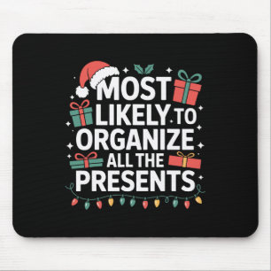 Alle Cadeaus-organisator waarschijnlijk kerst Muismat