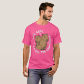 Alle Capybaras grappig Capybara T-shirt (Voorkant volledig)