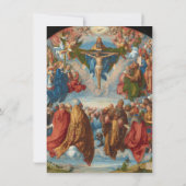 Alle ceremonie van Sint-Sint-Jedag katholiek Kaart (Achterkant)