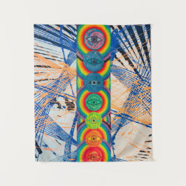 ALLE CHAKRA'S ZIEN WANDKLEED