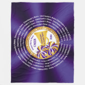 Alle Cheerleaders Names, Cheer Coach Gift Ideas Fleece Deken (Voorkant)