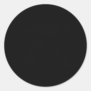 Alle cijfers pi dag vrouwen ronde sticker