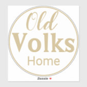 ALLE COLOR COMBO Old Volt Home Sticker (Vel)