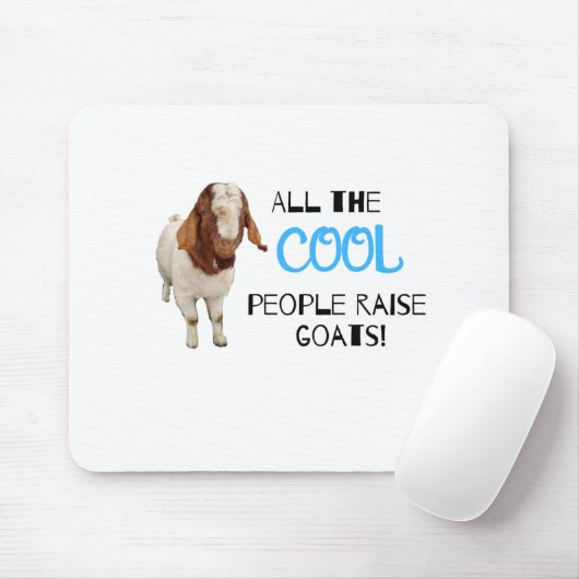 Alle COOL mensen brengen geiten op! Muismat (Met muis)