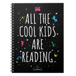 Alle coole kids lezen I Notitieboek