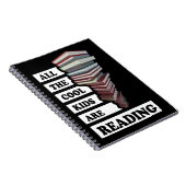 Alle coole kids lezen notitieboek (Rechterzijde)