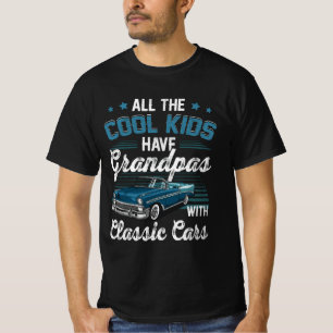 Alle coole Kinder hebben opa met klassieke auto gr T-shirt